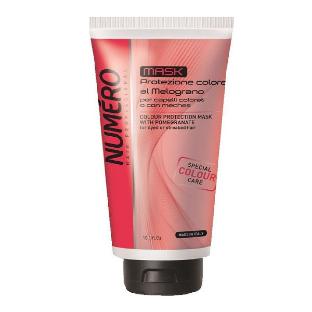 Brelil Numero Colour Protection Mask With Pomegranate Маска для защиты цвета волос 300мл