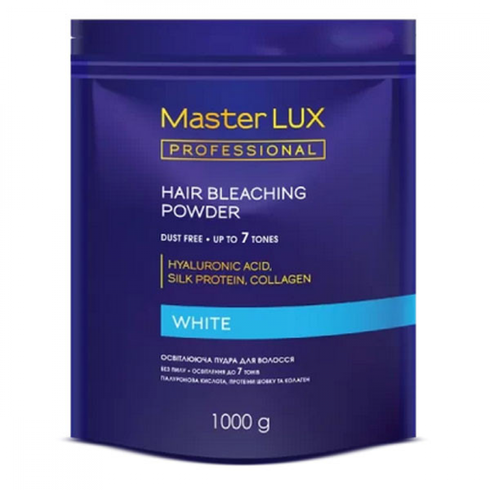 Master LUX White Bleaching Powder Осветляющая пудра до 7 тонов 1000гр