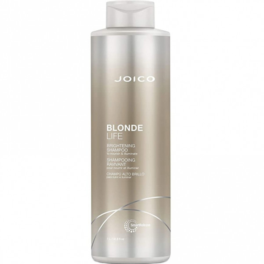 Joico Blonde Life Brightening Shampoo_Шампунь для збереження яскравого блонду 1000 мл