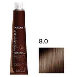 Coiffance Couleur Papillon Color Cream Стойкая крем-краска для волос 8.0 светлый блонд 100мл