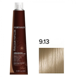 Coiffance Couleur Papillon Color Cream Стойкая крем-краска для волос 9.13 пепельно-золотистый очень светлый