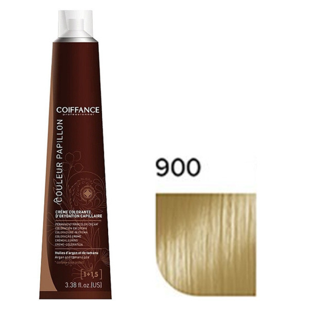 Coiffance Couleur Papillon Color Cream Стойкая крем-краска для волос 900 натуральный блонд 100мл