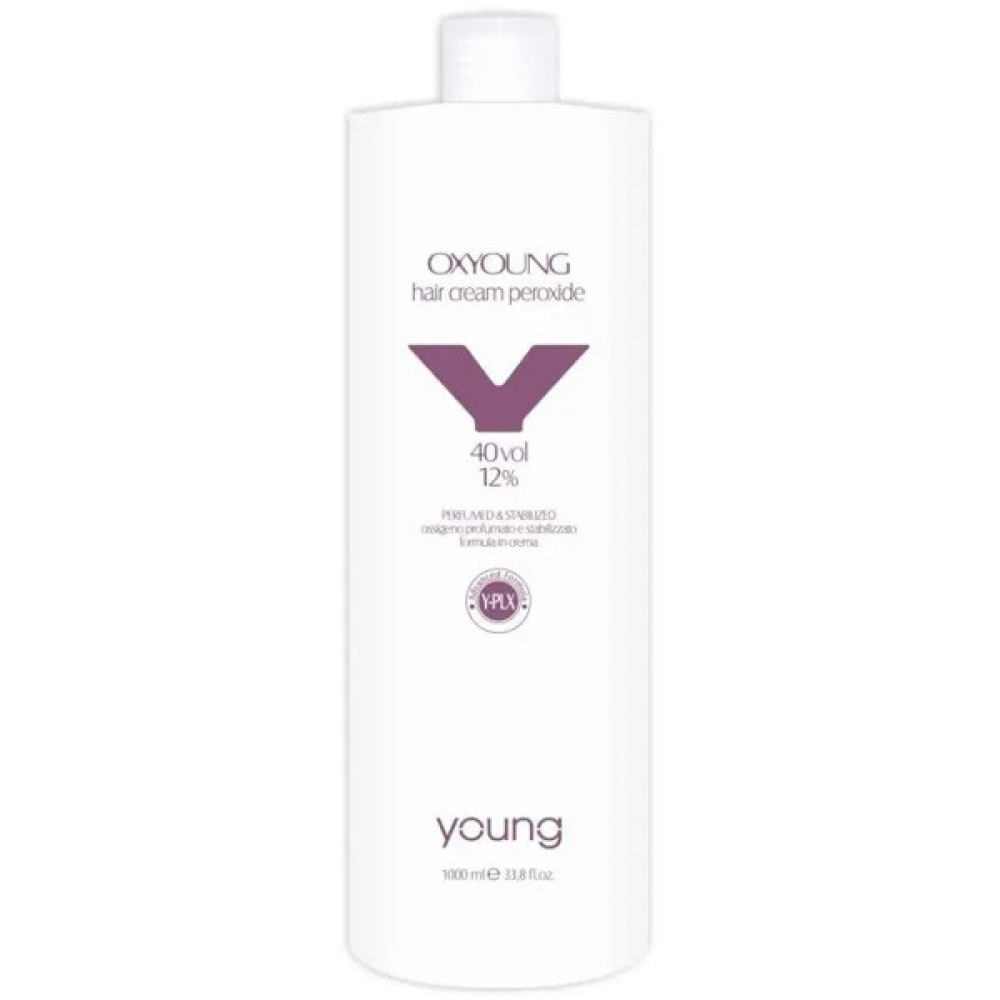 Young Y-PLX Oxyoung Hair Cream Peroxide 40vol_Окисна емульсія 12% 1000 мл