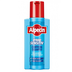 Alpecin 21800 Hybryd Sensitive Coffein Shampoo_Шампунь з кофеїном від випадання для чутливої шкіри голови