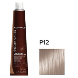 Coiffance Couleur Papillon Color Cream Стойкая крем-краска для волос P12 радужно-пепельный ультратонер 100мл