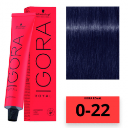 Schwarzkopf Igora Royal Color Перманентна крем-фарба для волосся_0-22 антиоранжевий концентрат 60 мл