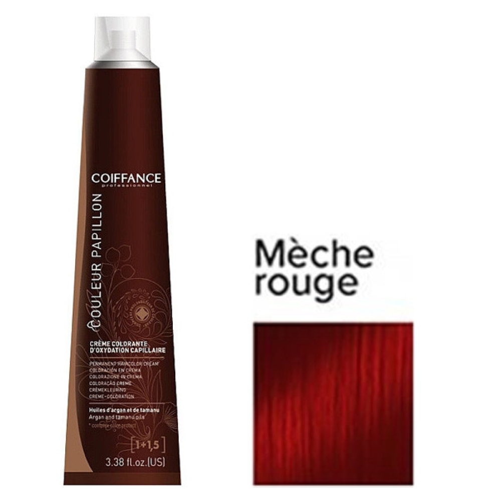 Coiffance Couleur Papillon Color Cream Стійка крем-фарба для волосся_Mix Rouge (Mix Red) червоний 100 мл