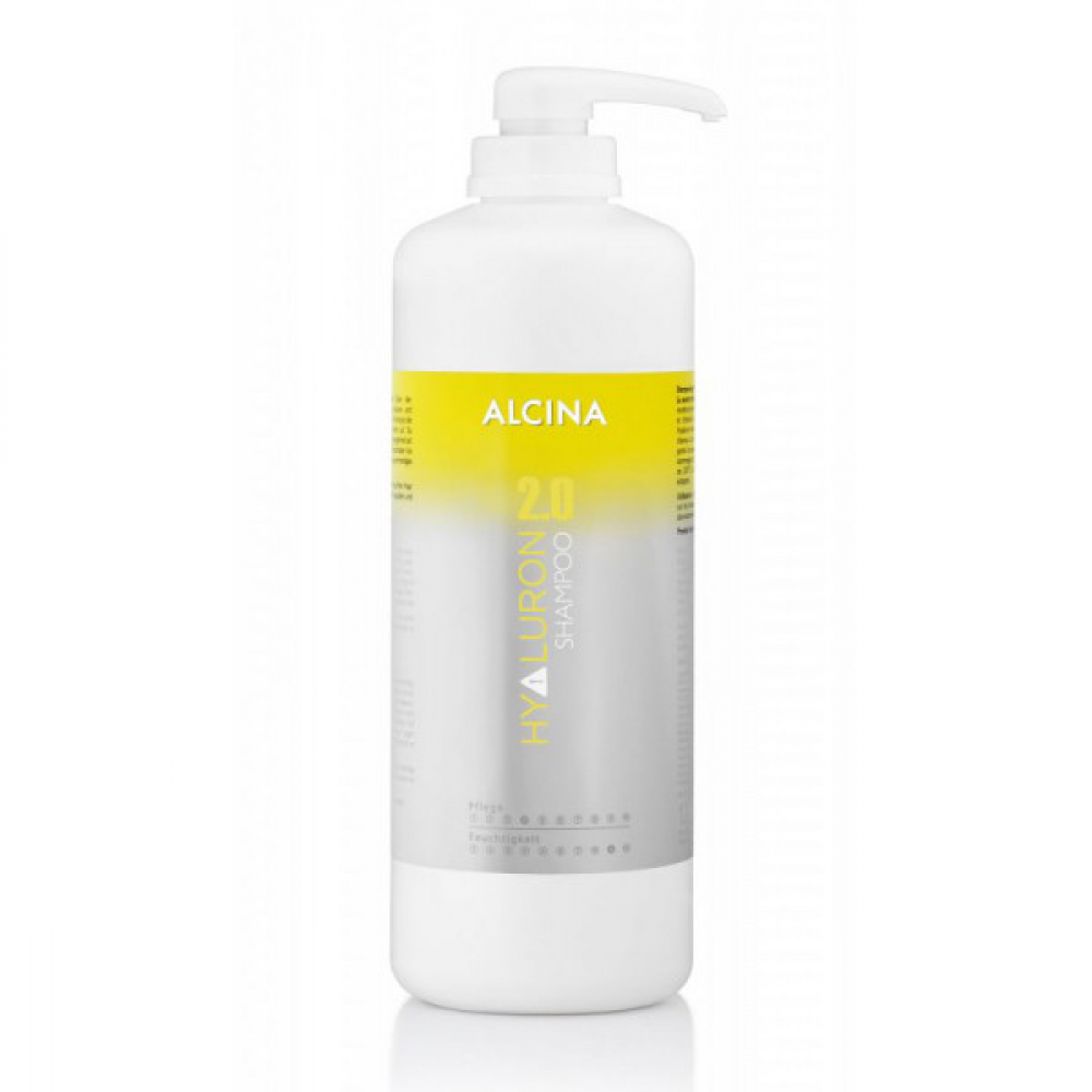 Alcina 10433 Hyaluron 2.0 Shampoo Шампунь увлажняющий с гиалуроновой кислотой 1250мл