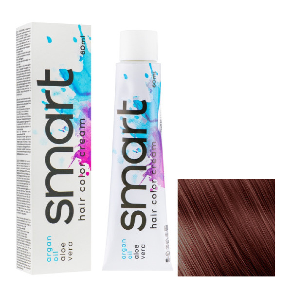 Nouvelle Smart Hair Color Стойкая крем-краска для волос 6.53 какао 60мл