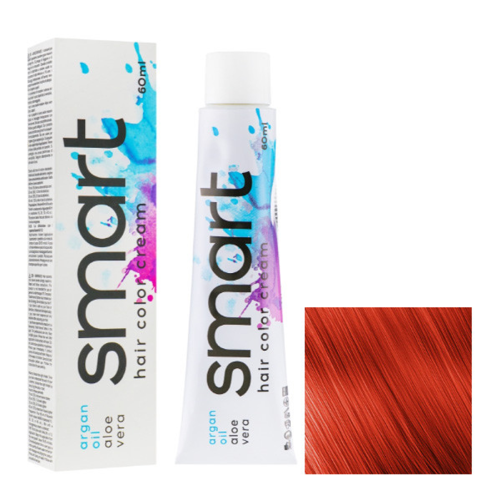 Nouvelle Smart Hair Color Стойкая крем-краска для волос 8.34R агат 60мл