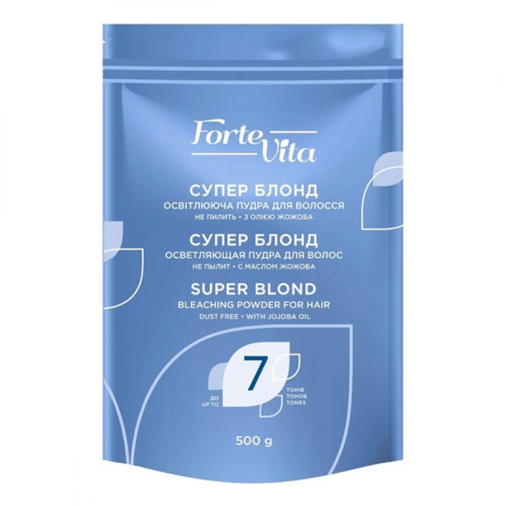 Forte Vita Super Blond (7) Осветляющая пудра для волос до 7 тонов 500гр