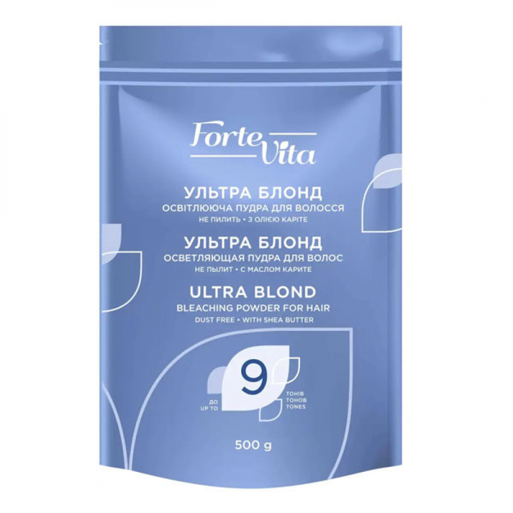 Forte Vita Ultra Blond (9) Осветляющая пудра для волос до 9 тонов 500гр