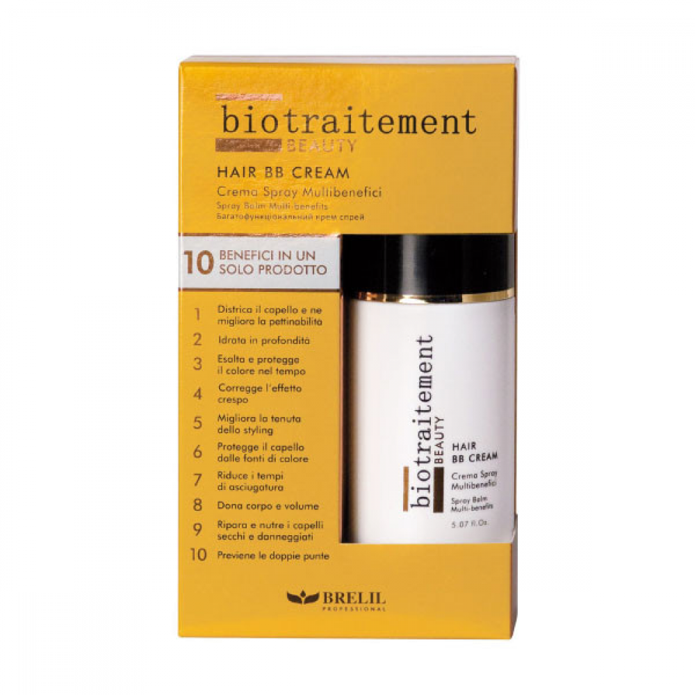 Brelil Biotraitement BB Hair BB Cream Многофункциональный крем для волос 150мл