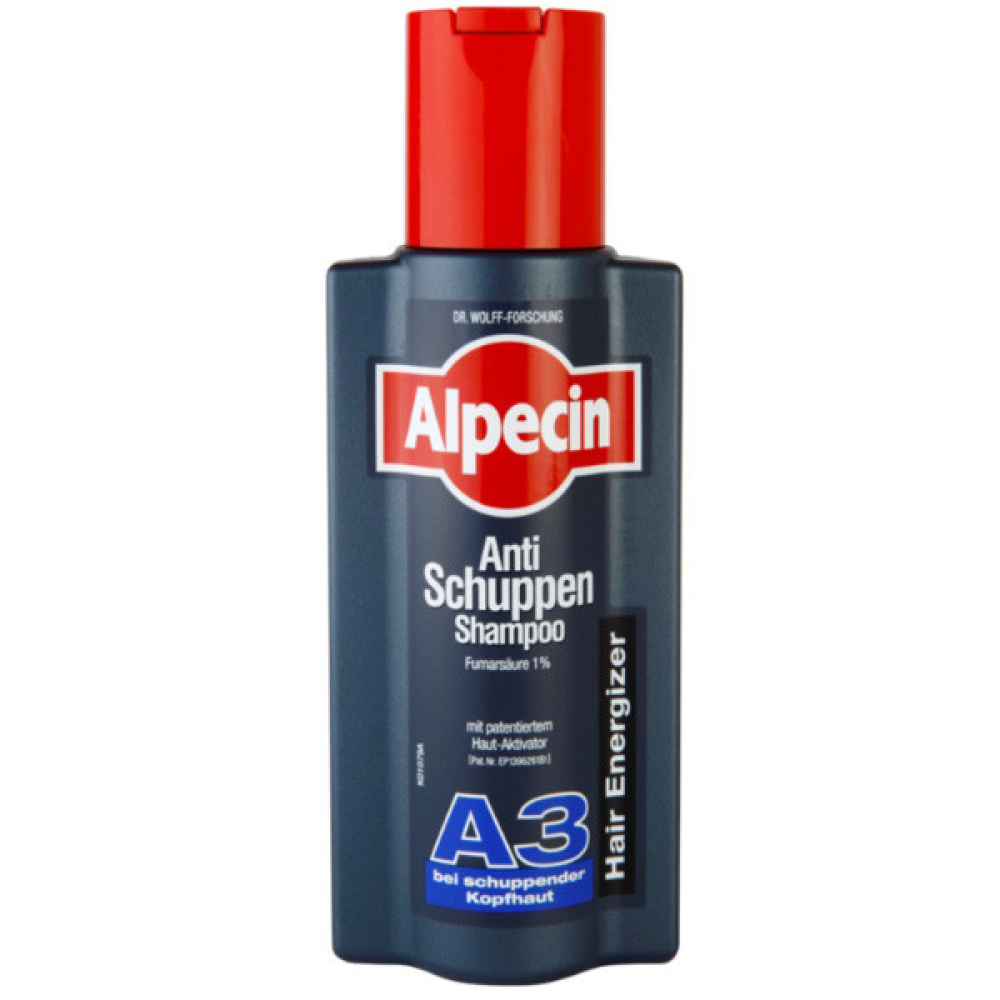 Alpecin 20905 Active Shampoo A3 Шампунь с кофеином против перхоти всех типов волос 250мл