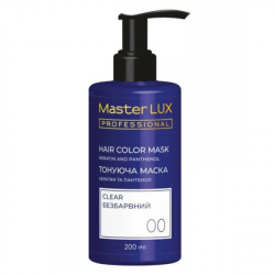 Master LUX Hair Colo Mask Clear_Тонувальна маска для волосся Прозорий 200 мл