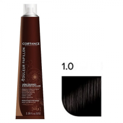 Coiffance Couleur Papillon Color Cream Стойкая крем-краска для волос 1.0 черный 100мл