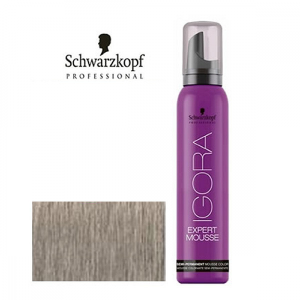 Schwarzkopf Igora Expert Mousse Семиперманентный оттеночный мусс 9,5-1 пастельный блондин сандрэ 100мл