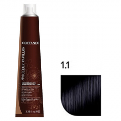 Coiffance Couleur Papillon Color Cream Стойкая крем-краска для волос 1.1 сине-черный 100мл