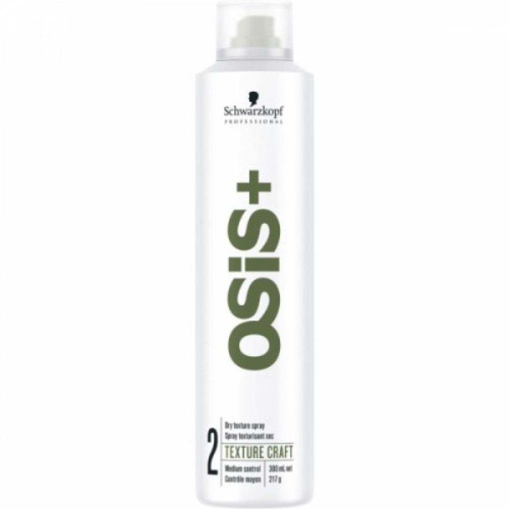 Schwarzkopf OSIS+ Dry Spray Texture Craft_Спрей для текстурування довгого волосся 300 мл