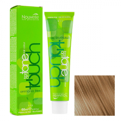 Nouvelle Touch Hair Color Краска безаммиачная для волос 8.34 карамельный 60мл