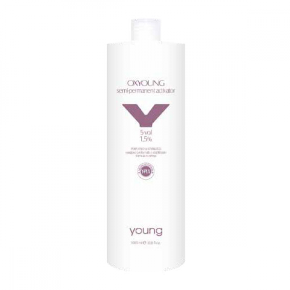 Young Y-PLX Oxyoung Hair Cream Peroxide 5vol_Окисна емульсія 1,5% 1000 мл