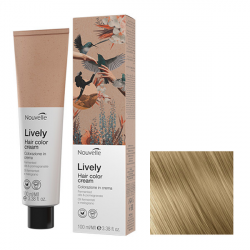 Nouvelle Lively Hair Color Стойка краска для волос без аммиака 8 светлый блонд 100мл