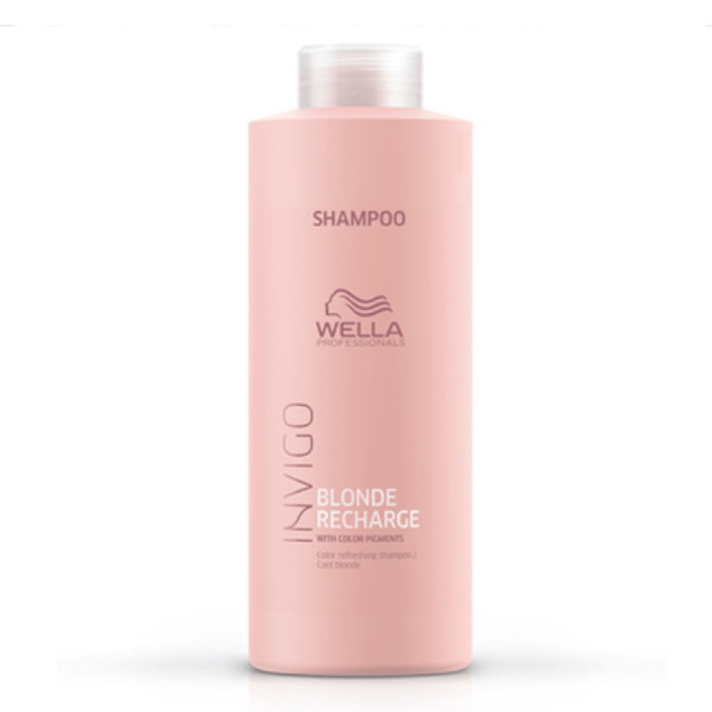 Wella Blonde Recharge Color Refreshing Shampoo Шампунь для холодных оттенков волос 1000мл