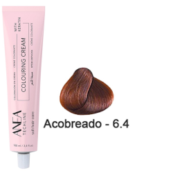 Anea Colouting Cream Стійка крем-фарба для волосся_6.4 темно-русявий мідний 100мл