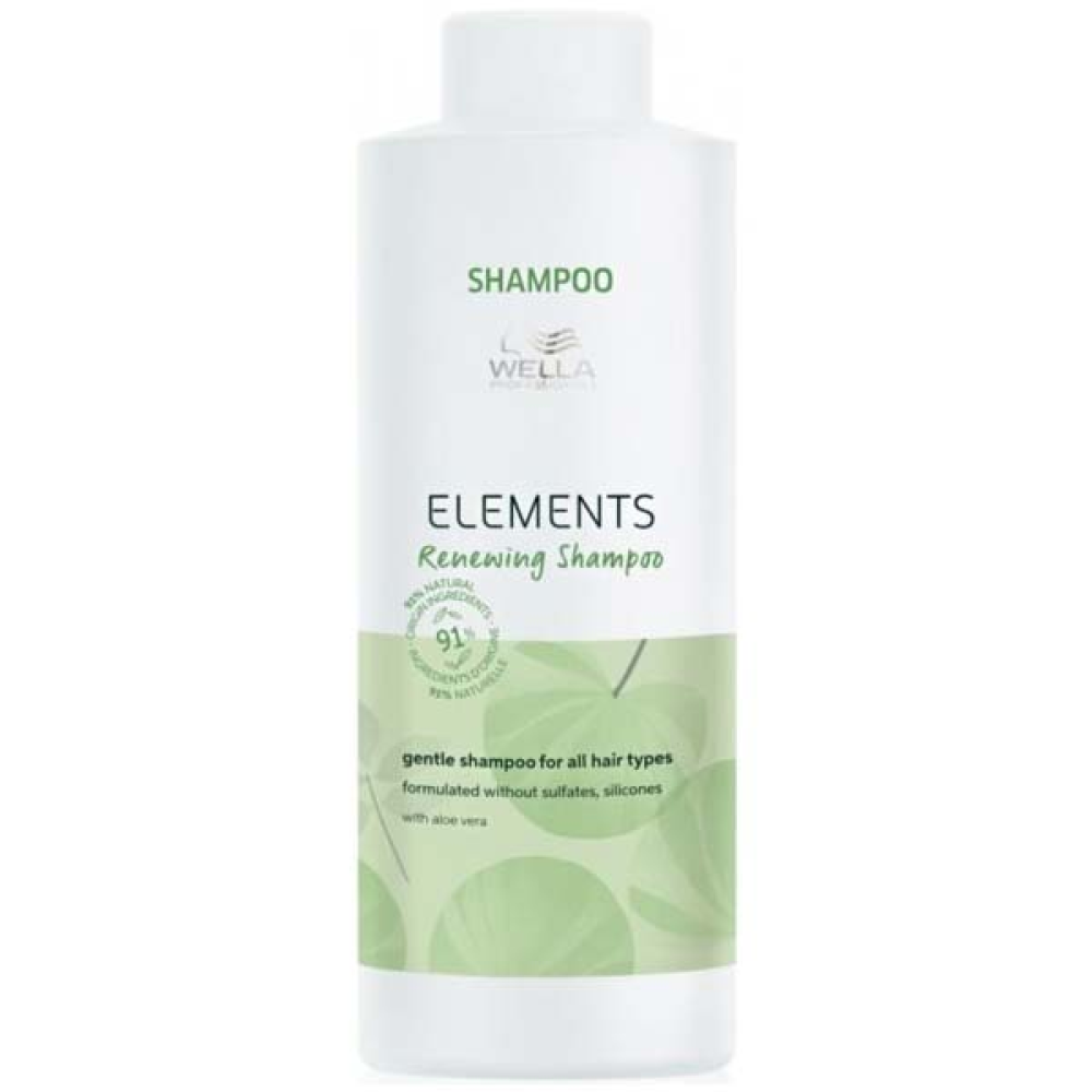 Wella Elements Renew Shampoo_Восстанавливающий шампунь для волос 1000мл