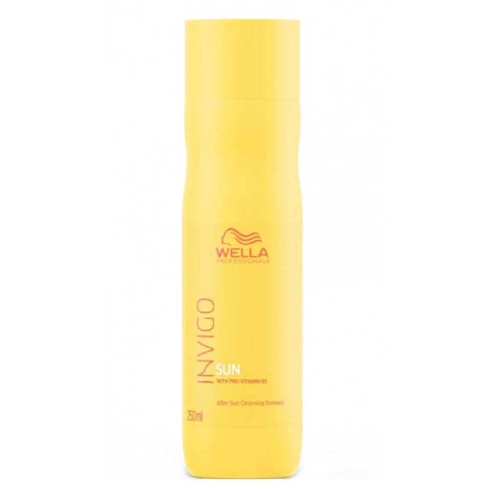 Wella Sun Cleansing Shampoo Очищаюший шампунь для волос после солнца 250мл