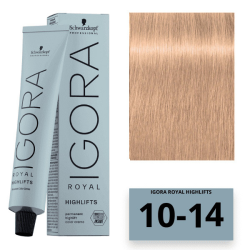 Schwarzkopf Igora Royal Color Highlifts Перманентная крем-краска 10-14 ультра блондин сандрэ бежевый 60мл