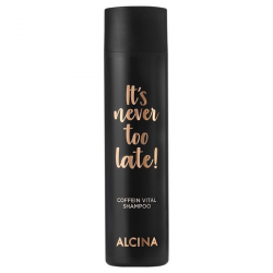 Alcina 14549 It“S Never Too Late Coffein Vital Shampoo_Шампунь з кофеїном для всіх типів волосся 250 мл