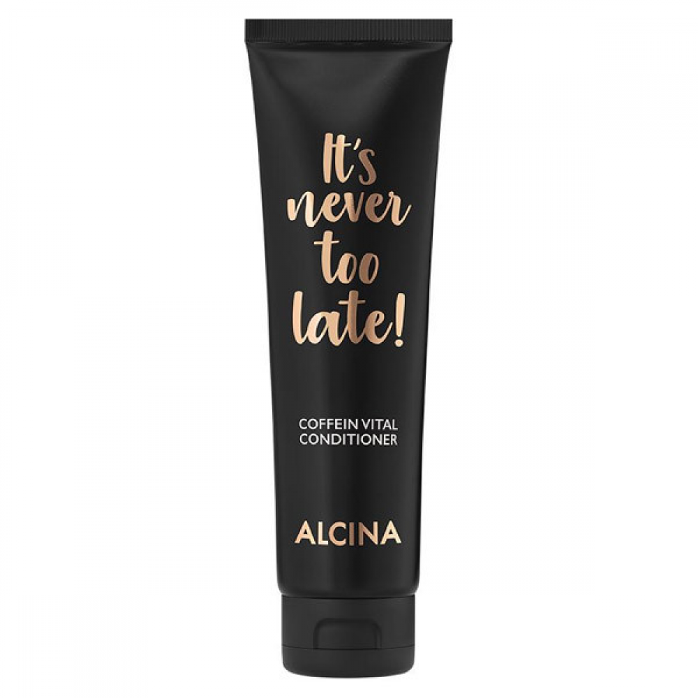 Alcina 14555 It“S Never Too Late Coffein Vital Conditioner Кондиционер с кофеином для всех типов волос 150мл