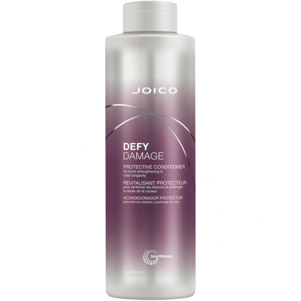 Joico Defy Damage Protective Conditioner_Захисний кондиціонер для зміцнення та захисту кольору 1000 мл