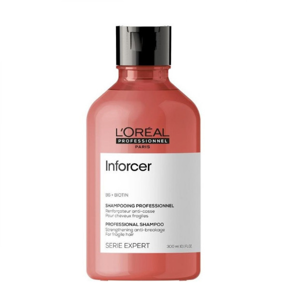 L“Oreal Inforcer Shampoo Шампунь укрепляющий против ломкости волос 300мл