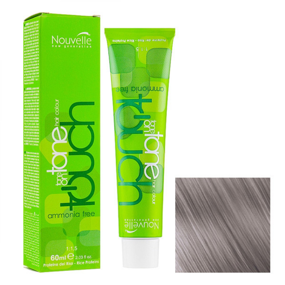 Nouvelle Touch Hair Color Краска безаммиачная для волос 9.71 алебастровый 60мл