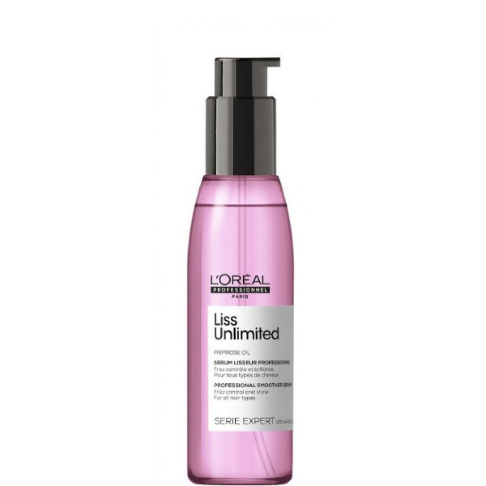 L“Oreal Liss Ultimited Blow-Dry Oil Масло термозащитное разглаживающее для непослушных волос 125мл