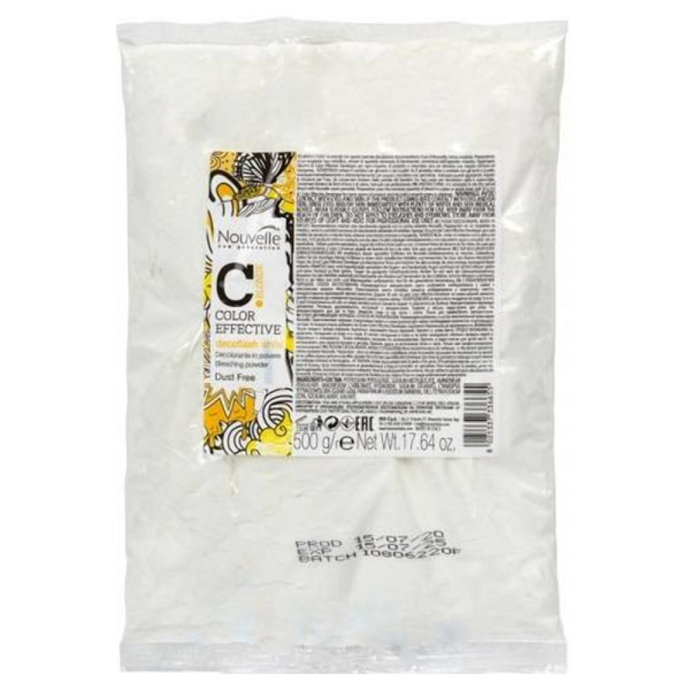 Nouvelle Decoflash Refill White_Осветляющий порошок для волос 500гр