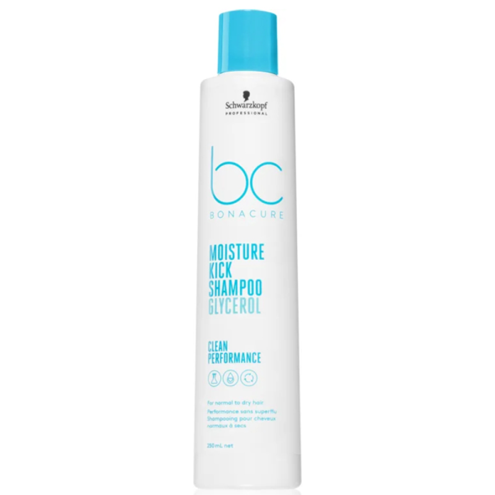 Schwarzkopf Bonacure Moisture Kick Shampoo_Шампунь для увлажнения волос 250мл