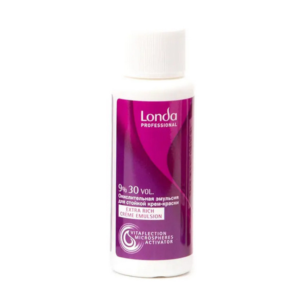 Londa Permanent Cream Окислительная эмульсия для стойкого окрашивания 9% 60мл