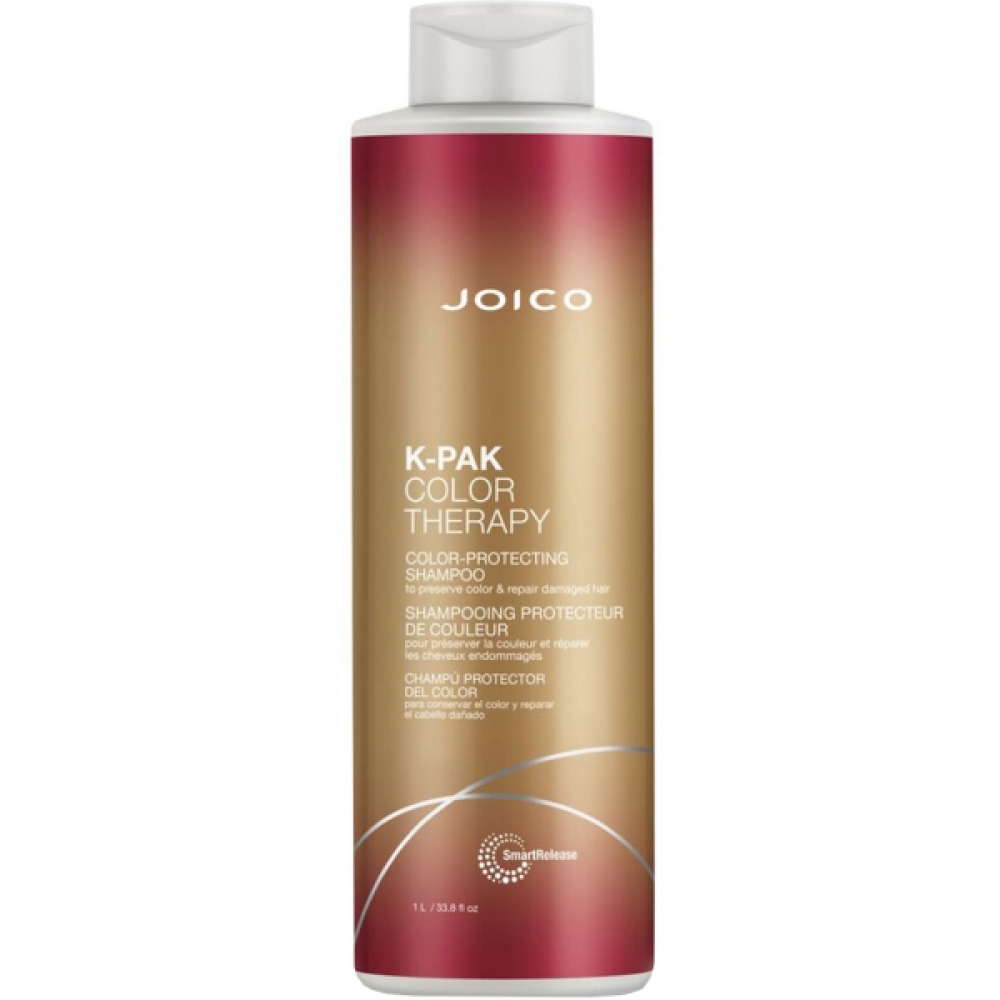 Joico K-Pak Color Therapy Shampoo_Шампунь восстанавливающий для окрашенных волос 1000мл