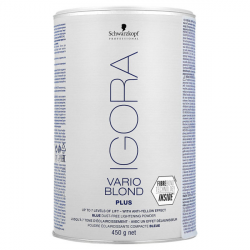 Schwarzkopf Igora Vario Blond Plus Беспылевой осветляющий порошок до 7 уровней (голубой) 450гр