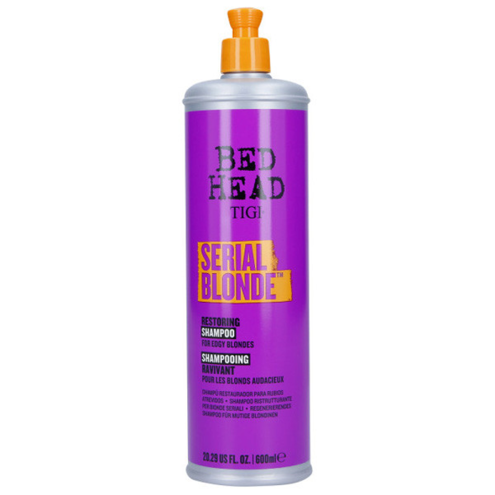 Tigi Bed Head Serial Blonde Shampoo_Відновлювальний шампунь для освітленого волосся 600 мл