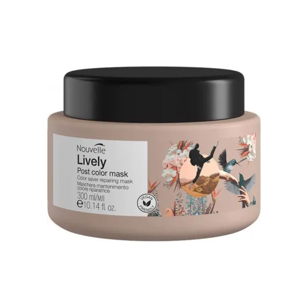 Nouvelle Lively Post Color Mask Маска после окрашивания 300мл