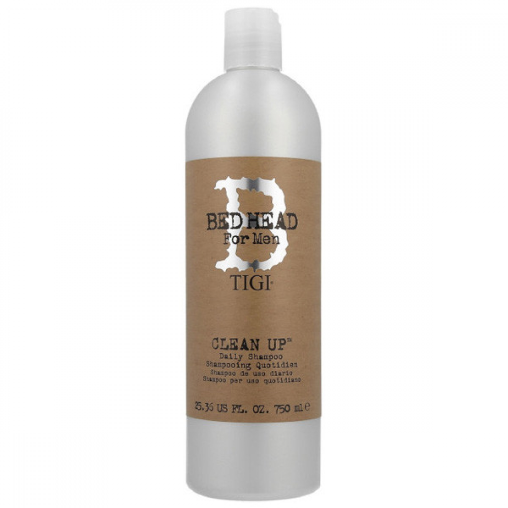 Tigi For Men Clean Up Shampoo Мужской шампунь для ежедневного применения 750мл