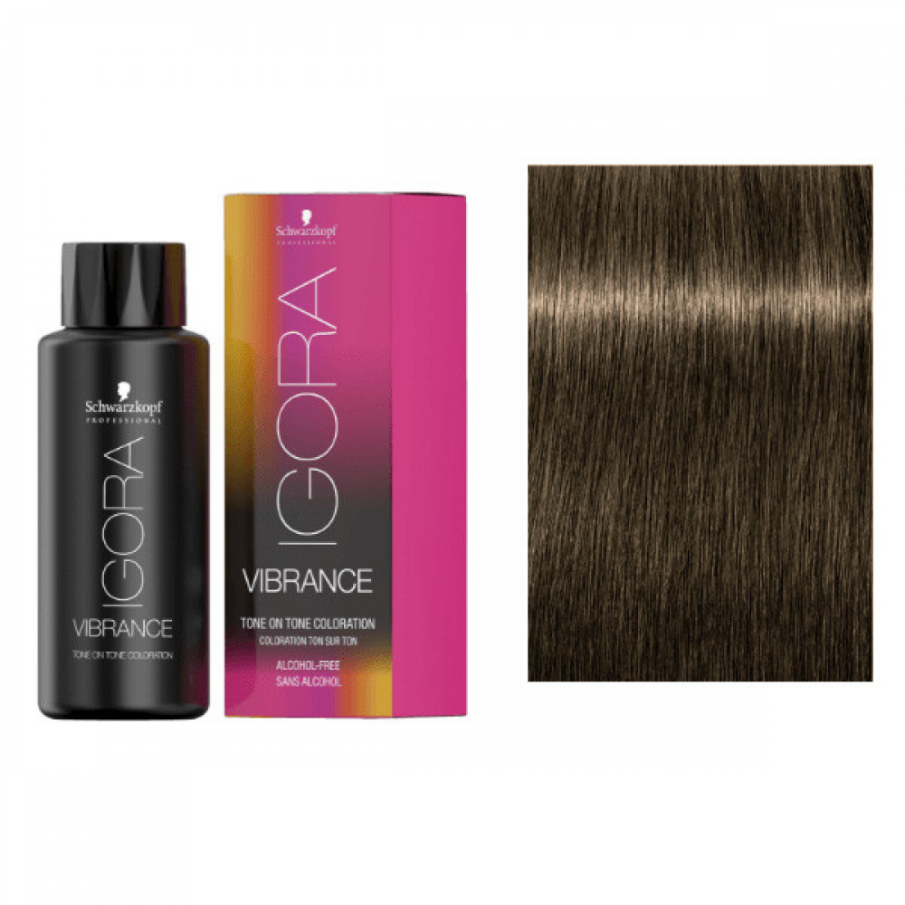 Schwarzkopf Igora Vibrance Деміперманентна фарба для волосся_7-4 середньо-русявий бежевий 60 мл