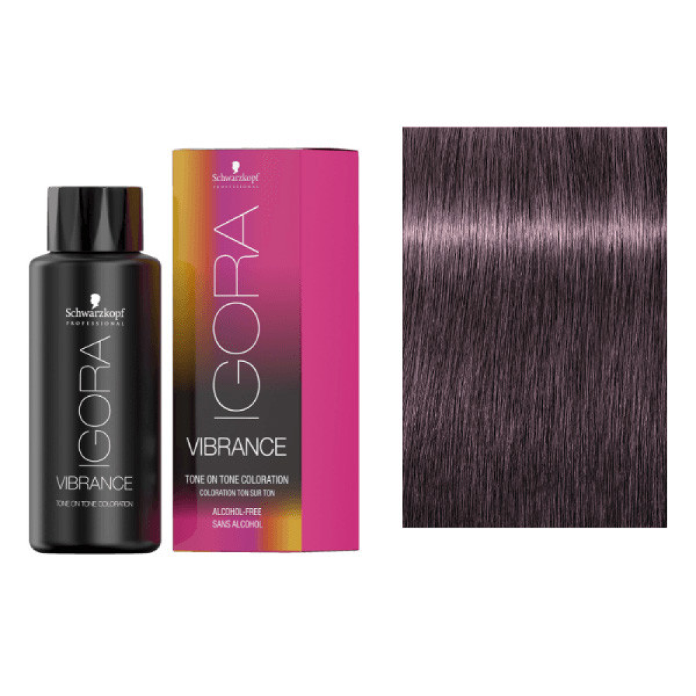 Schwarzkopf Igora Vibrance Деміперманентна фарба для волосся_7-48 середньо-русявий бежевий червоний 60 мл