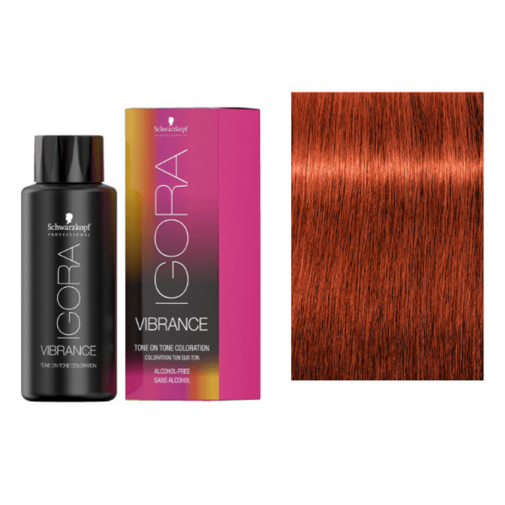 Schwarzkopf Igora Vibrance Деміперманентна фарба для волосся_7-77 середньо-русявий мідний екстра 60 мл