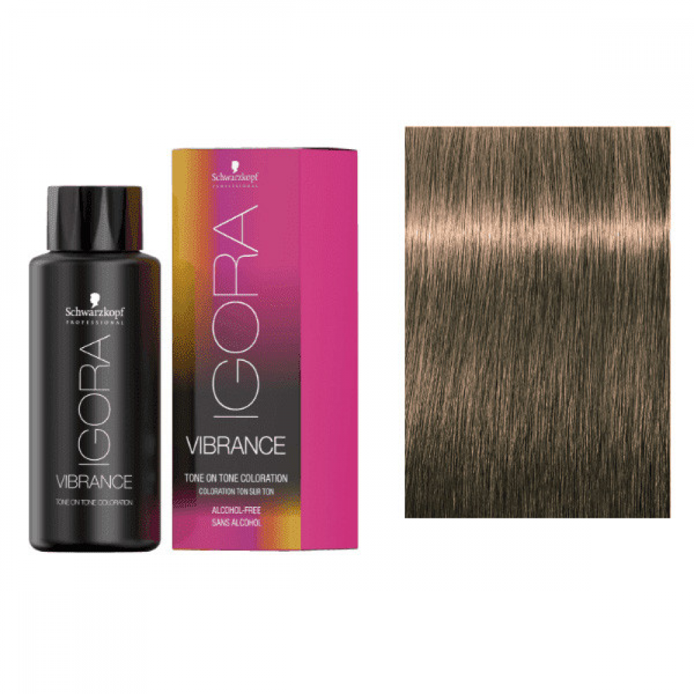 Schwarzkopf Igora Vibrance Демиперманентная краска для волос 8-46 средне-русый бежевый шоколадный 60мл