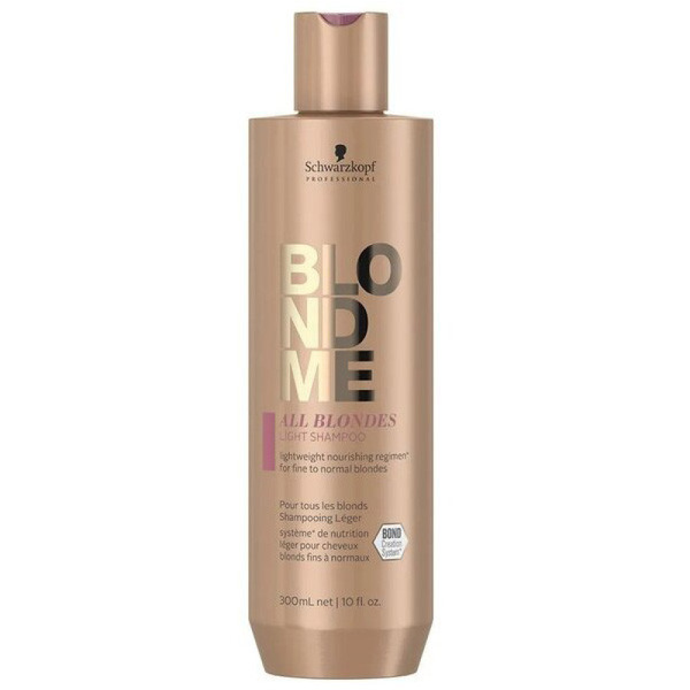 Schwarzkopf BlondMe All Blondes Light Shampoo Шампунь для легкого ухода всех типов волос 300мл